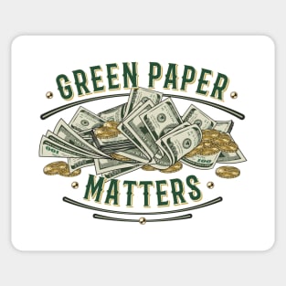 Money vintage emblem Sticker